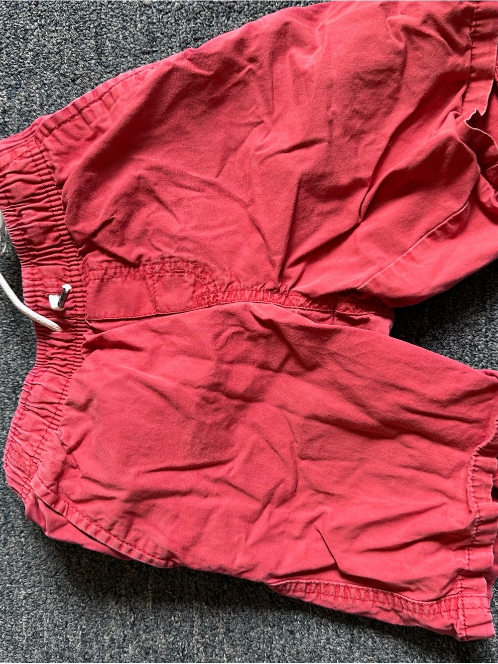 Cat & Jack Coral-Red Boys' Pull-On Shorts